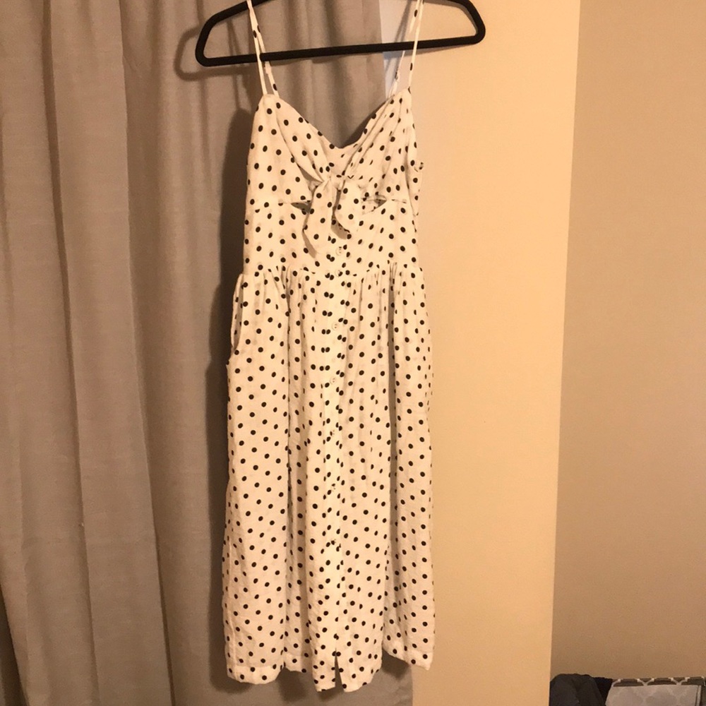 Midi Polk a dot dress